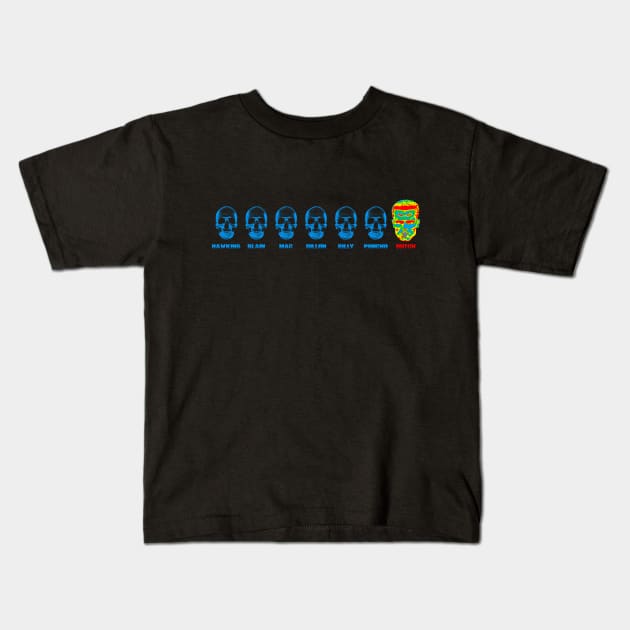 The 7 Mercenaries Kids T-Shirt by KKTEE